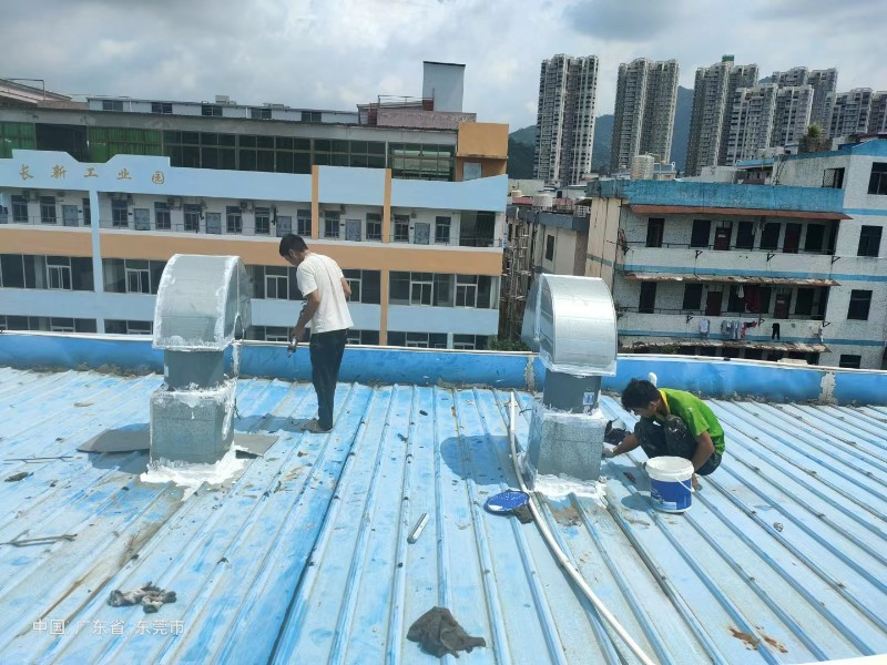 梅列钢结构屋面涂料维修方法